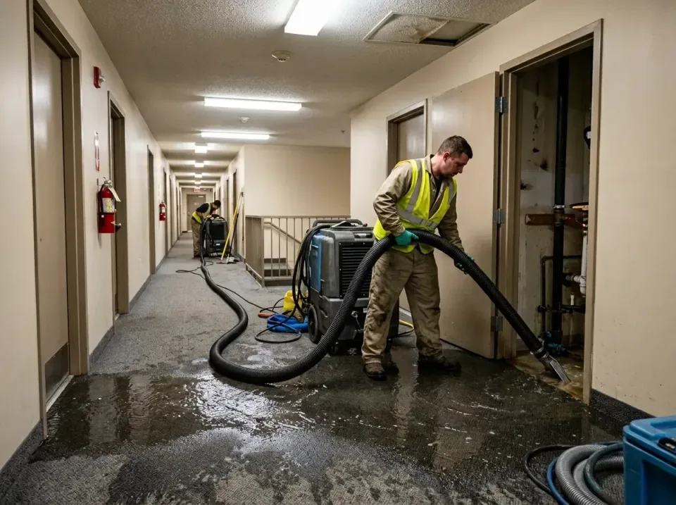 multi-unit-apartment-hallway-f-005 — frequently asked questions, Emergency Burst Pipe Water Extraction & Removal in Watford…